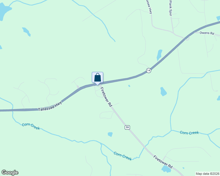 map of restaurants, bars, coffee shops, grocery stores, and more near 230 Bond Dr in Wetumpka