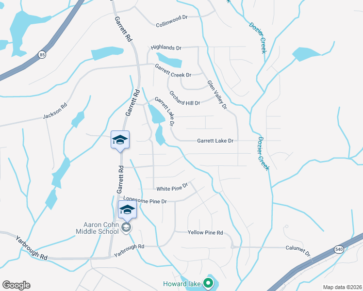 map of restaurants, bars, coffee shops, grocery stores, and more near 9148 Garrett Lake Drive in Columbus