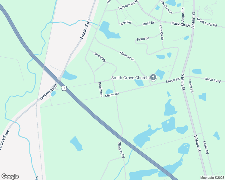 map of restaurants, bars, coffee shops, grocery stores, and more near 192 Jersey Road in Swainsboro