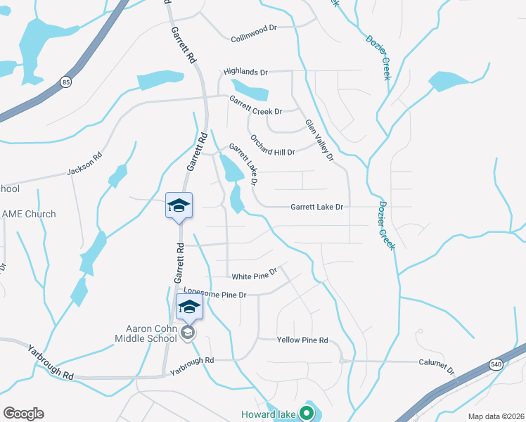 map of restaurants, bars, coffee shops, grocery stores, and more near 9148 Garrett Lake Drive in Columbus