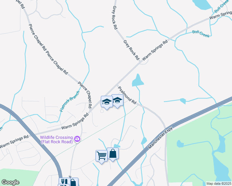 map of restaurants, bars, coffee shops, grocery stores, and more near 7373 Psalmond Road in Columbus