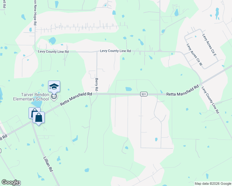 map of restaurants, bars, coffee shops, grocery stores, and more near 6695 Retta Mansfield Road in Burleson