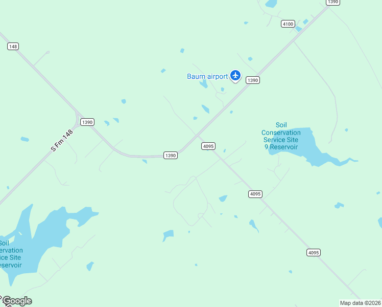 map of restaurants, bars, coffee shops, grocery stores, and more near 6271 Farm to Market Road 1390 in Kaufman