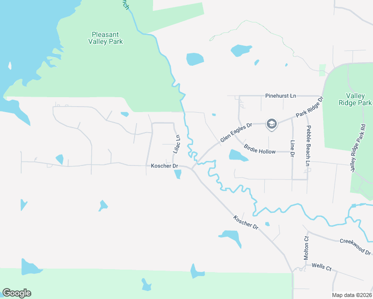 map of restaurants, bars, coffee shops, grocery stores, and more near 2441 Orchid Lane in Cedar Hill