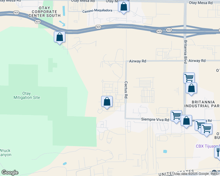 map of restaurants, bars, coffee shops, grocery stores, and more near 2262 Acara Circle in San Diego