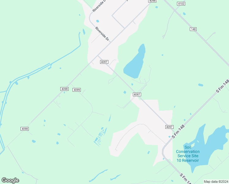 map of restaurants, bars, coffee shops, grocery stores, and more near 6241 County Road 4097 in Kaufman