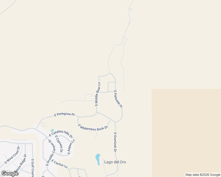 map of restaurants, bars, coffee shops, grocery stores, and more near 35069 South Spring Drive in Tucson