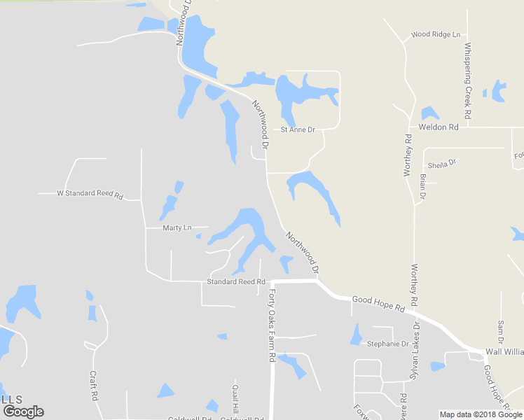 map of restaurants, bars, coffee shops, grocery stores, and more near 183 Northwood Drive in West Monroe