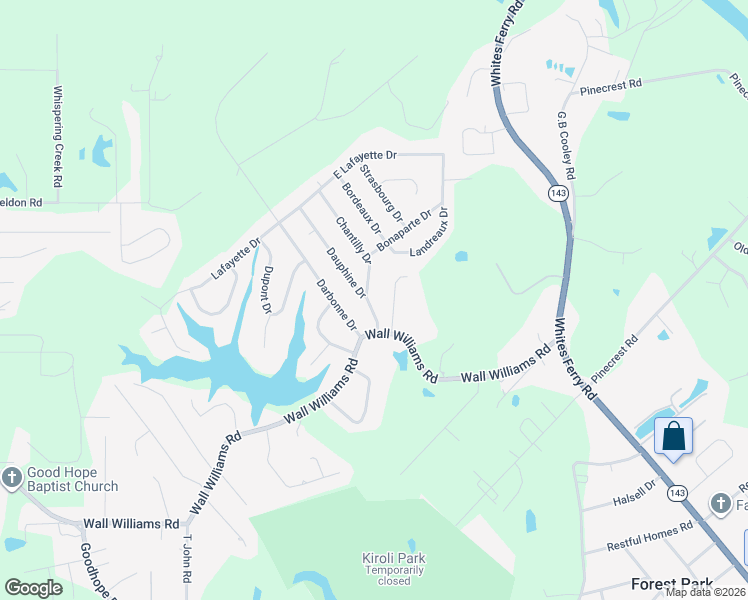 map of restaurants, bars, coffee shops, grocery stores, and more near 105 Creole Ln in West Monroe