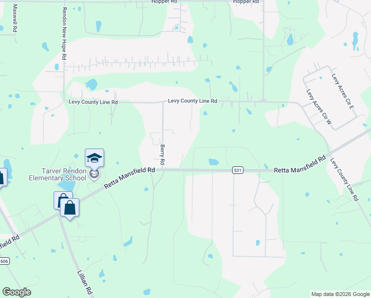map of restaurants, bars, coffee shops, grocery stores, and more near 6695 Retta Mansfield Road in Burleson