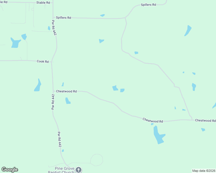 map of restaurants, bars, coffee shops, grocery stores, and more near 634 Cheatwood Road in Ruston