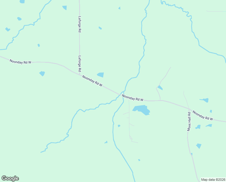 map of restaurants, bars, coffee shops, grocery stores, and more near Noonday Road West in Hallsville