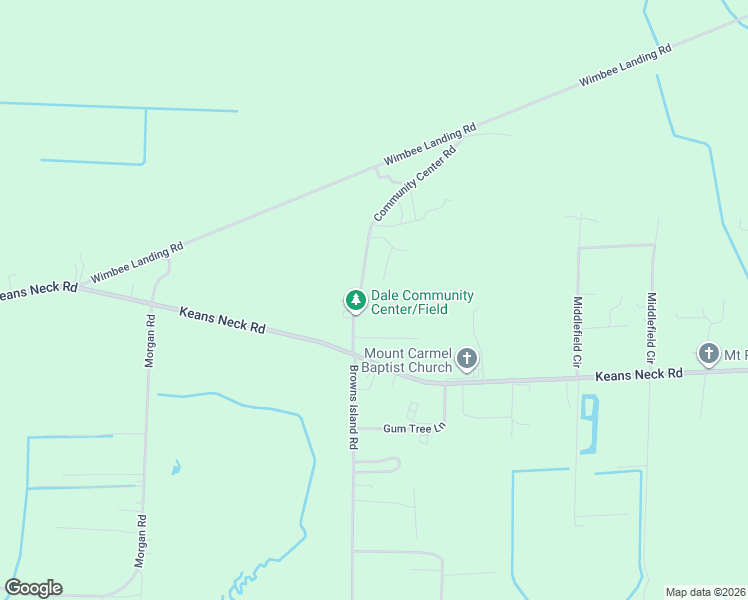 map of restaurants, bars, coffee shops, grocery stores, and more near 41 Community Center Road in Seabrook