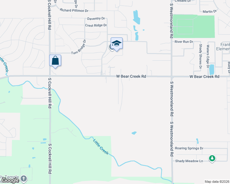 map of restaurants, bars, coffee shops, grocery stores, and more near 1008 West Bear Creek Road in Lancaster