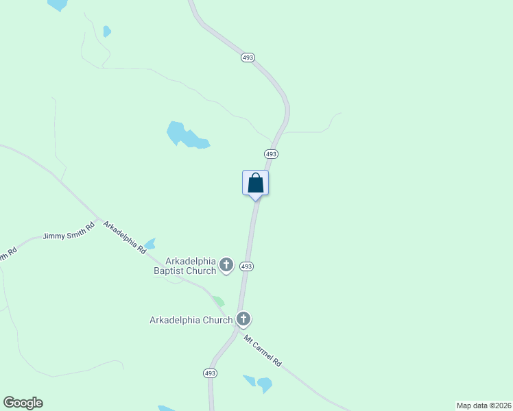 map of restaurants, bars, coffee shops, grocery stores, and more near 10793 Mississippi 493 in Bailey