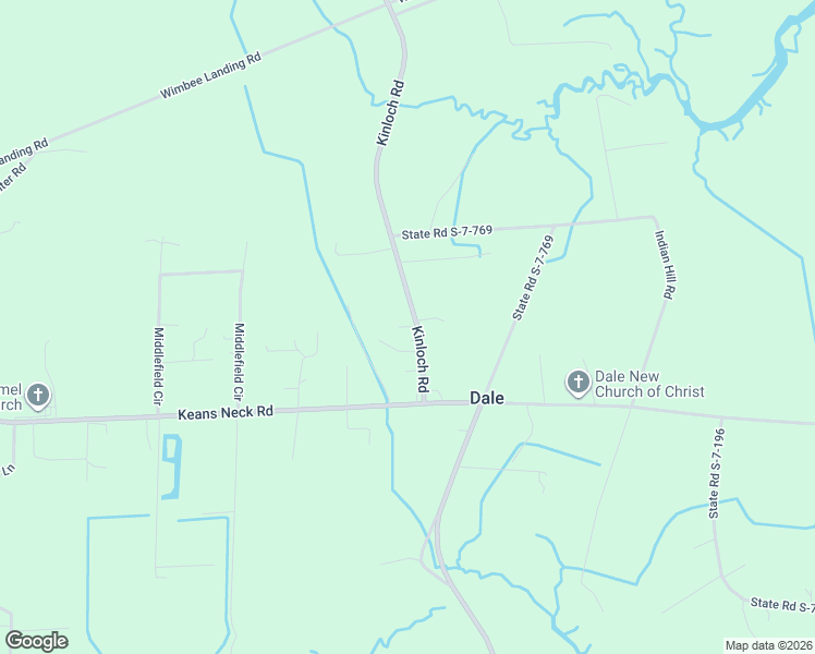 map of restaurants, bars, coffee shops, grocery stores, and more near 980 Kinloch Road in Seabrook