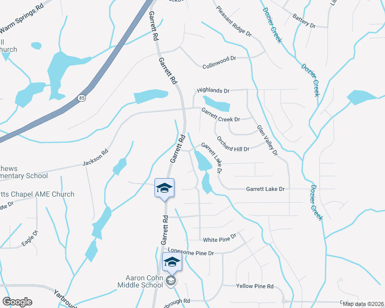 map of restaurants, bars, coffee shops, grocery stores, and more near 8000 Westlake Drive in Columbus