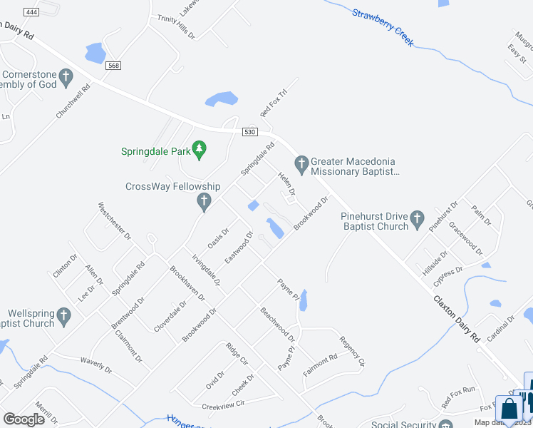 map of restaurants, bars, coffee shops, grocery stores, and more near 506 Brookwood Drive in Dublin