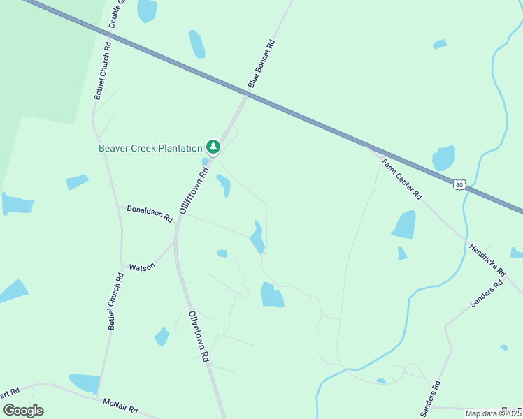 map of restaurants, bars, coffee shops, grocery stores, and more near 95 Olivetown Road in Twin City