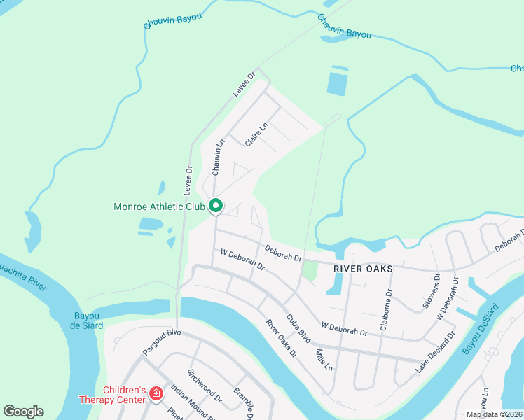 map of restaurants, bars, coffee shops, grocery stores, and more near 3817 Morrison Drive in Monroe