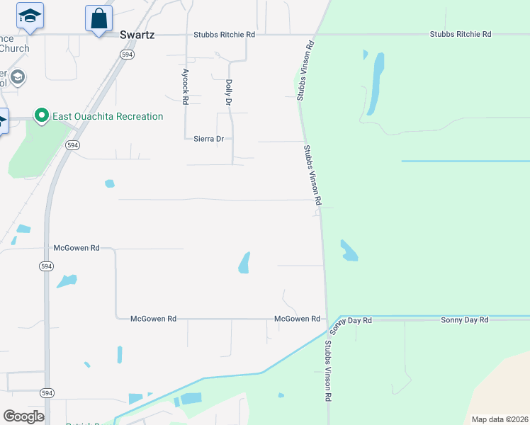 map of restaurants, bars, coffee shops, grocery stores, and more near 201 Cadillac Drive in Monroe
