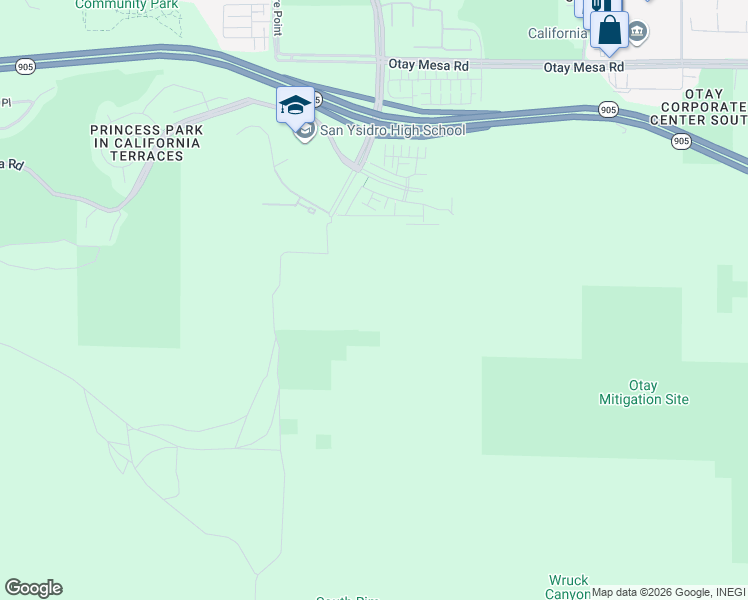 map of restaurants, bars, coffee shops, grocery stores, and more near Dillons Trail in San Diego