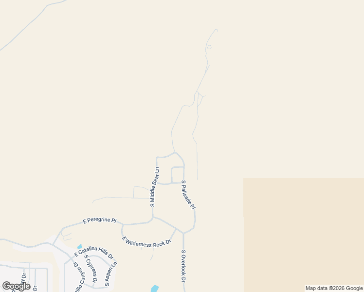 map of restaurants, bars, coffee shops, grocery stores, and more near 66517 East Peregrine Place in Saddlebrooke
