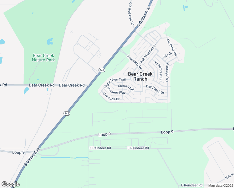 map of restaurants, bars, coffee shops, grocery stores, and more near 1764 Sierra Trail in Lancaster
