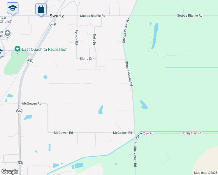 map of restaurants, bars, coffee shops, grocery stores, and more near 201 Cadillac Drive in Monroe