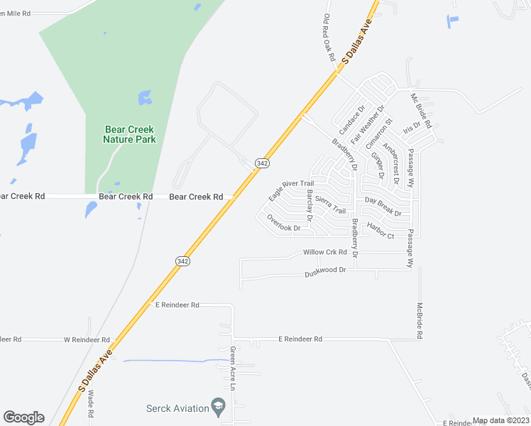 map of restaurants, bars, coffee shops, grocery stores, and more near 1766 Overlook Drive in Lancaster