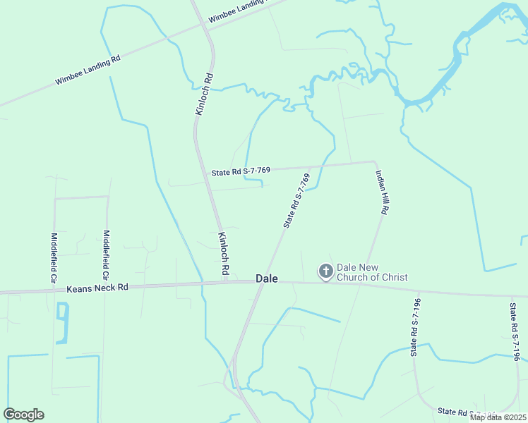 map of restaurants, bars, coffee shops, grocery stores, and more near in Dale