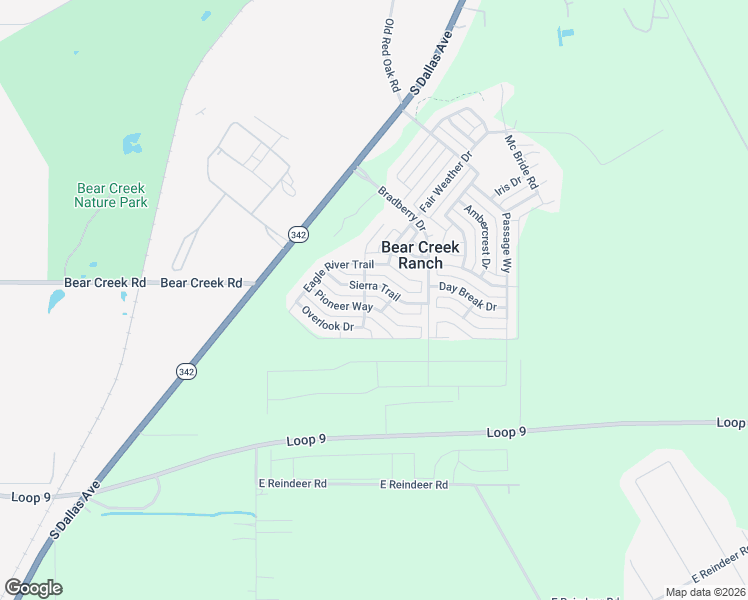 map of restaurants, bars, coffee shops, grocery stores, and more near 1880 Sierra Trail in Lancaster