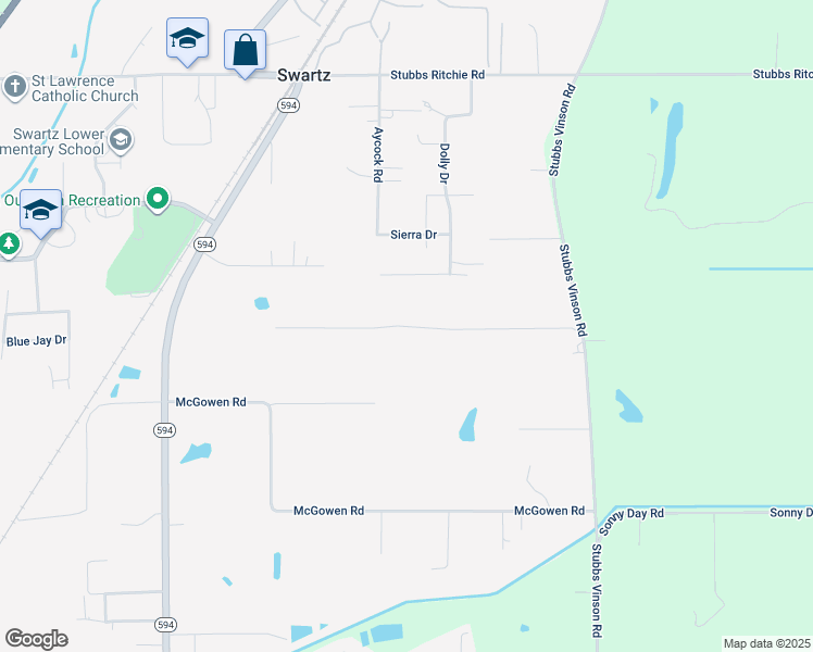 map of restaurants, bars, coffee shops, grocery stores, and more near 301 Cadillac Drive in Monroe