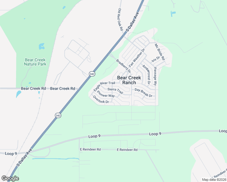 map of restaurants, bars, coffee shops, grocery stores, and more near 1880 Sierra Trail in Lancaster