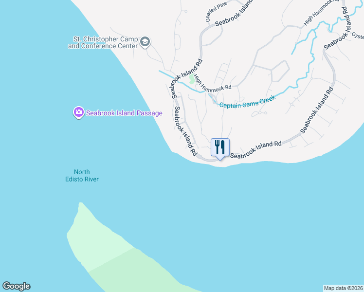 map of restaurants, bars, coffee shops, grocery stores, and more near in Seabrook Island