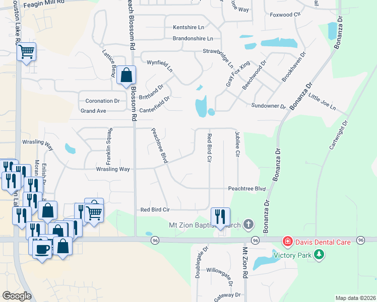 map of restaurants, bars, coffee shops, grocery stores, and more near 302 Jubilee Circle in Bonaire