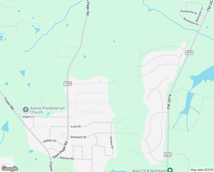 map of restaurants, bars, coffee shops, grocery stores, and more near 236 Mosley Circle North in Longview