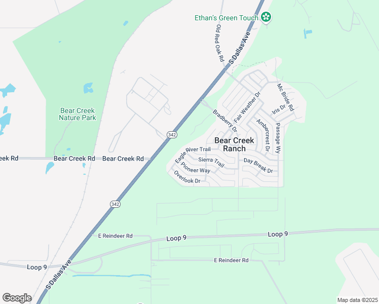 map of restaurants, bars, coffee shops, grocery stores, and more near 1781 Sierra Trail in Lancaster
