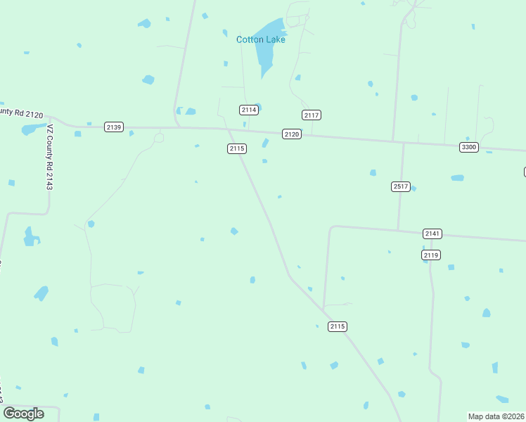 map of restaurants, bars, coffee shops, grocery stores, and more near County Road 2115 in Canton