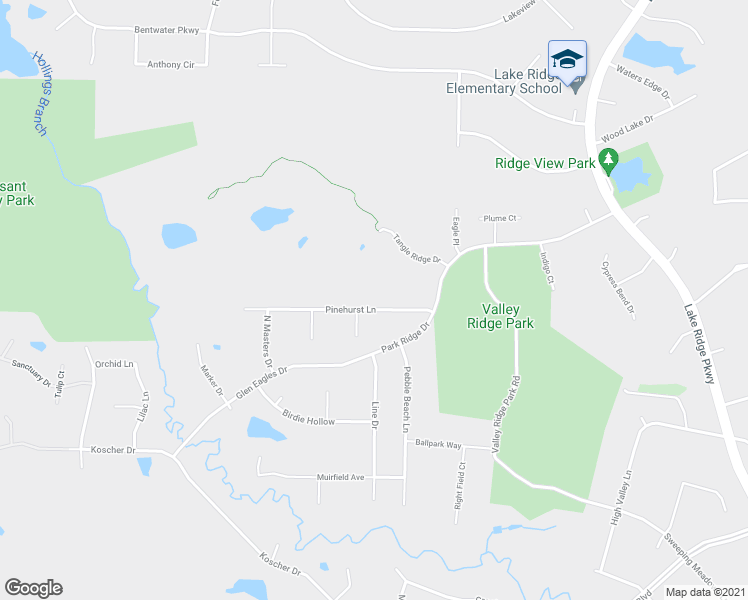 map of restaurants, bars, coffee shops, grocery stores, and more near 2920 Pinehurst in Cedar Hill