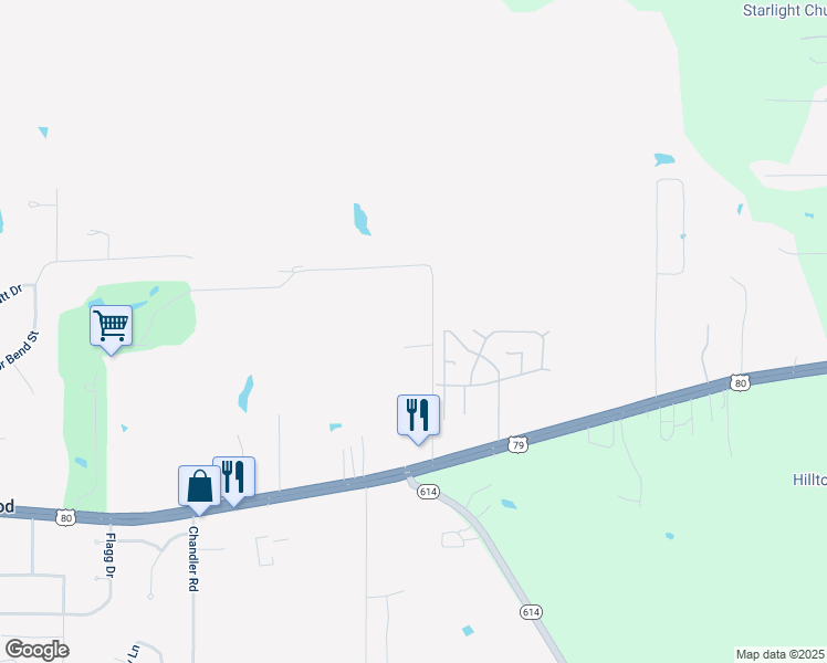 map of restaurants, bars, coffee shops, grocery stores, and more near 253 Mahaffey Road in Princeton