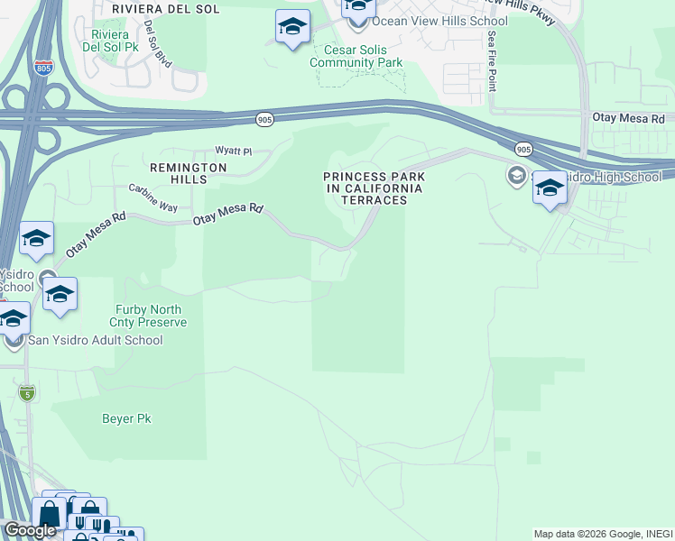 map of restaurants, bars, coffee shops, grocery stores, and more near 1800 Saltaire Place in San Diego