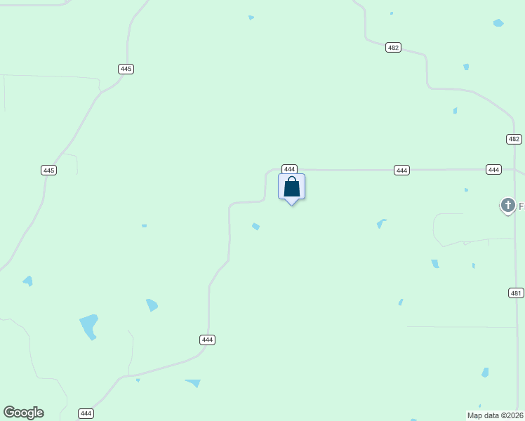 map of restaurants, bars, coffee shops, grocery stores, and more near 19757 County Road 444 in Lindale
