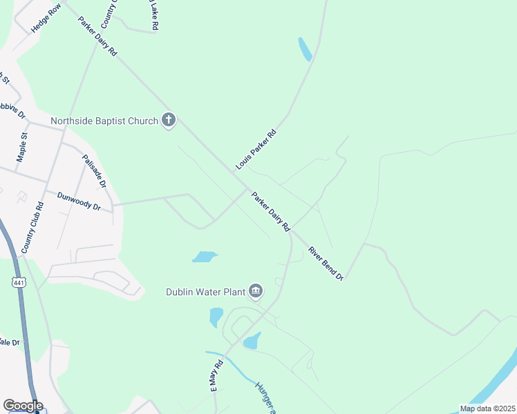 map of restaurants, bars, coffee shops, grocery stores, and more near 220 Parker Dairy Road in Dublin