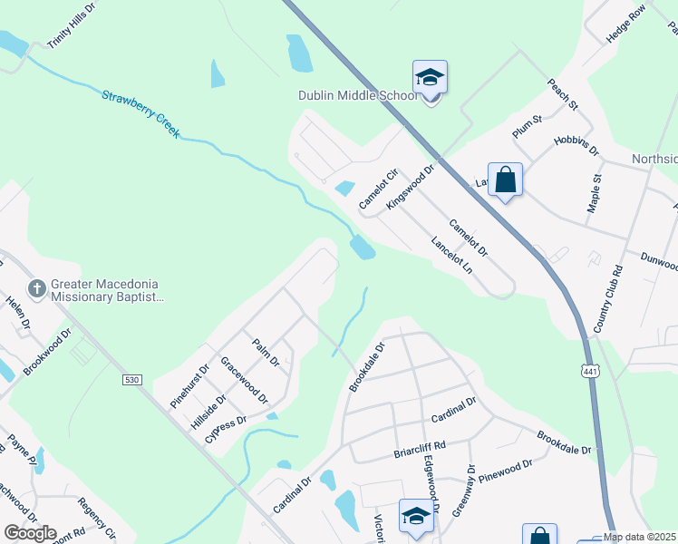 map of restaurants, bars, coffee shops, grocery stores, and more near 158 Pinehurst Court in Dublin