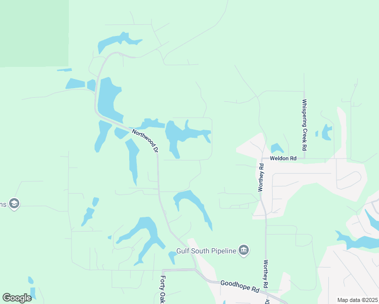 map of restaurants, bars, coffee shops, grocery stores, and more near 128 Turkey Creek Drive in West Monroe