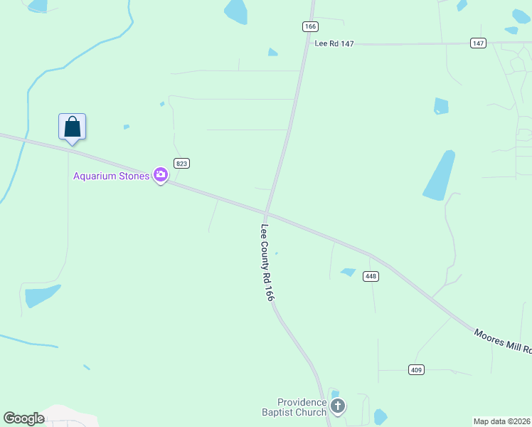 map of restaurants, bars, coffee shops, grocery stores, and more near 2045 Lee County Road 166 in Opelika