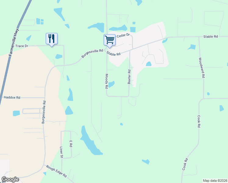 map of restaurants, bars, coffee shops, grocery stores, and more near 200-460 Par Road 447 in Ruston