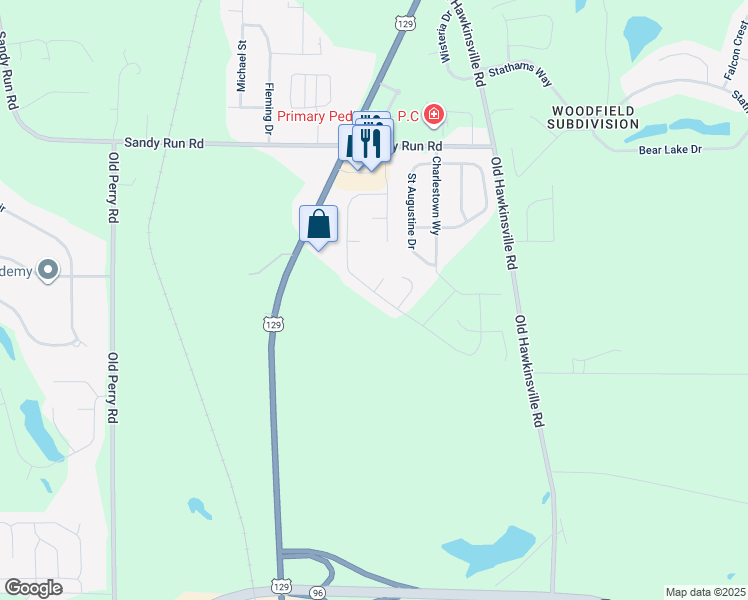 map of restaurants, bars, coffee shops, grocery stores, and more near 301 Edgarton Way in Bonaire