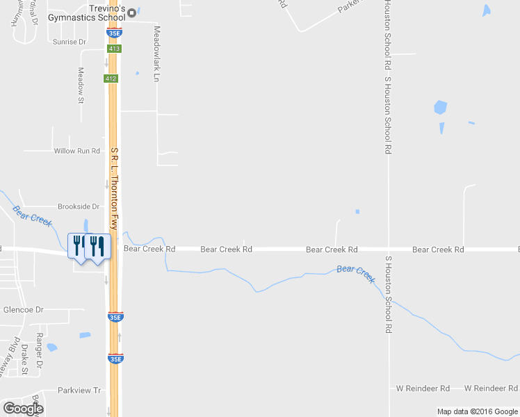 map of restaurants, bars, coffee shops, grocery stores, and more near 2781 Bear Creek Road in Lancaster